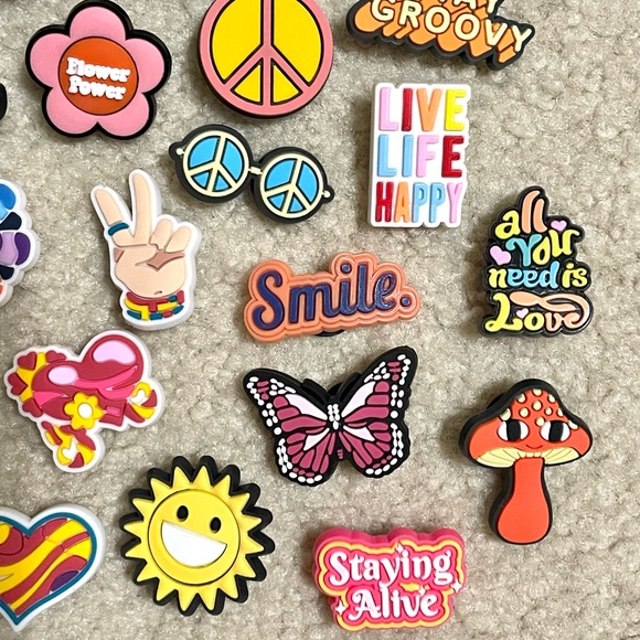 Boho Groovy Shoe Charms for Crocs - Picture 5 of 12